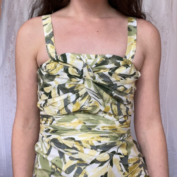 Banana Republic Silk Tropical Shift Dress - Picture 2 of 14